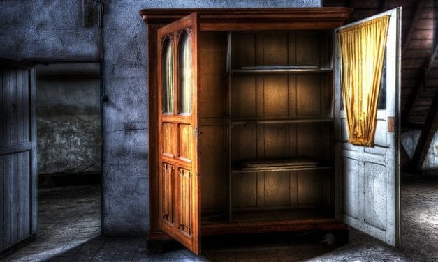 The Monster Outside the Closet by Luke Evans